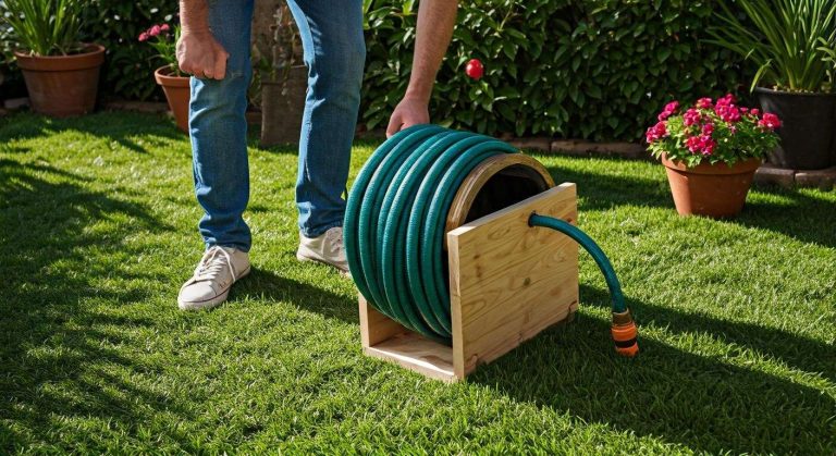 Comment fabriquer un support pour les tuyaux d'arrosage